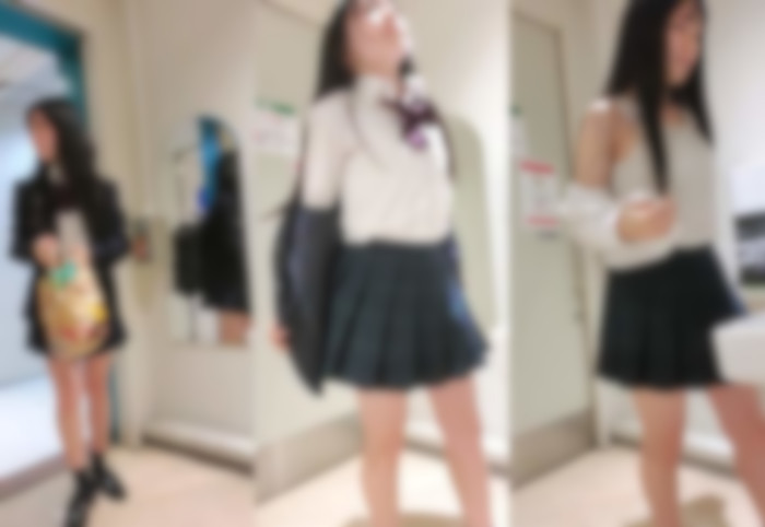 家宝レベルの超可愛い子の着替え盗撮でおっぱいまで丸見え!9日分の盗撮パンチラ ねんいち38-008