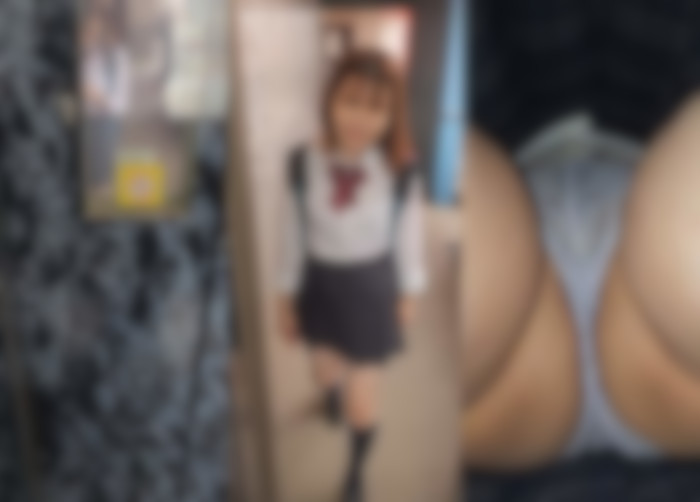 笑顔で挨拶してくれる子のあみあみパンツ-007