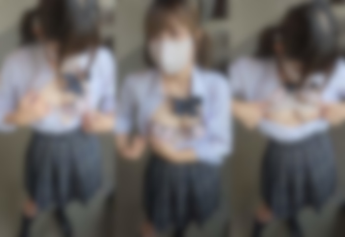 【30分超】毎朝盗撮してたロリ可愛いぷっくりまんまんjkがパンツを見せつけてくるようになった。no75-009